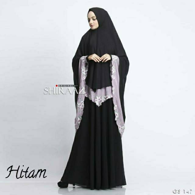 Gamis Syari Shiraaz Bordir 147 Shopee Indonesia