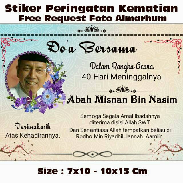 Mengucapkan sebuah ucapan meninggal dunia atau belasungkawa merupakan salah satu bukti sebuah empati kepada seseorang. Kartu Ucapan Meninggal Dunia - contoh kartu ucapan