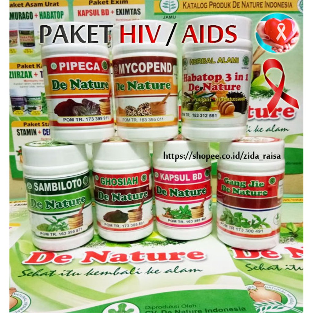 It harms your immune system by destroying a type o. Paket Ampuh Obat Untuk Penyakit Hiv Aids Herbal Alami Sipilis Akut Laten Shopee Indonesia