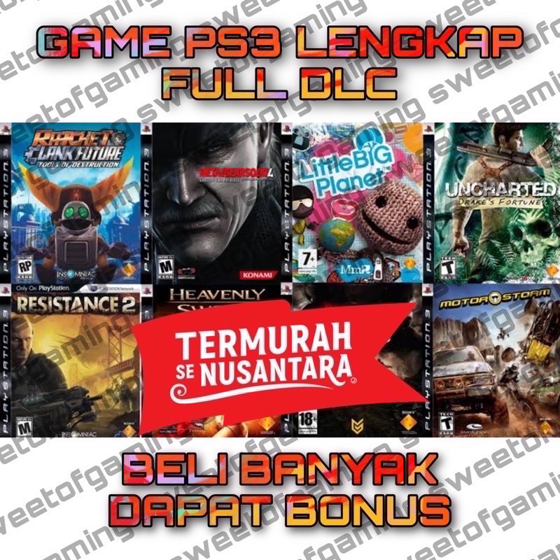 Jual game ps3 terlengkap