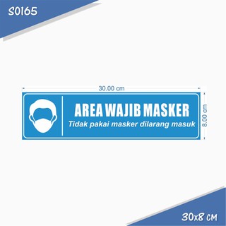 Pria wajib kenali 5 alat cukur yang bisa disesuaikan dengan bentuk wajah. Odiaz Stiker Area Wajib Masker Biru Sticker High Quality 165 | Shopee Indonesia