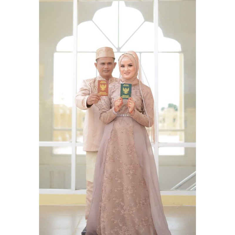 Dapatkan harga baju akad nikah sederhana terbaru cek promo, cod dan ulasan produk. Jual Jual Baju Gaun Nikah Tunangan Kebaya Pesta Indonesia Shopee Indonesia