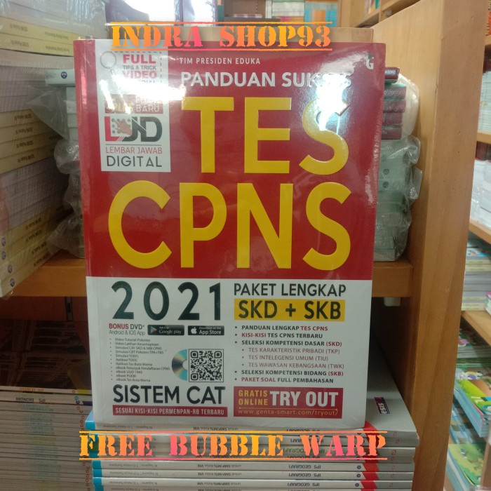 Ada tiga jenis soal tes cpns tahun 2021/2022 yaitu tes intelegensi umum (tiu), tes wawasan kebangsaan (twk), dan tes karakteristik pribadi (tkp).sebelum mengikuti ujian, anda harus mempersiapkan diri dengan banyak mengerjakan latihan soal. Buku Cpns Pppk 2021 Dijamin Lolos Latihan Soal Cpns Resmi N8d2 Tes Bumn Panduan Sukses Tes Terup Shopee Indonesia