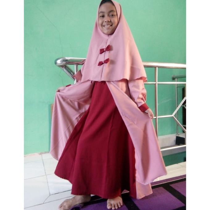 Hotlist Baju Muslim Baju Gamis Anak Perempuan Cewek Umur 4 5