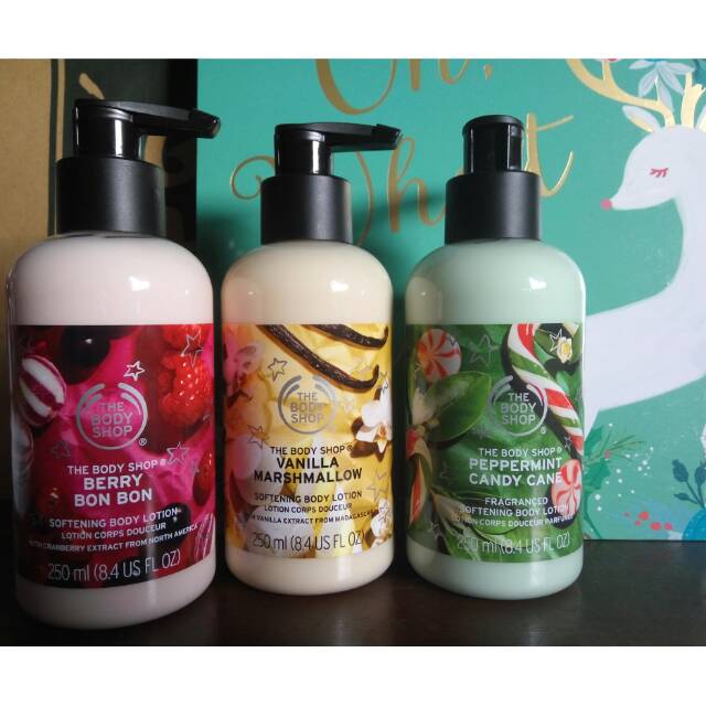 The Body Shop Body Lotion Limited Edition Xm18