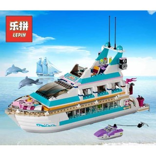 Limited Mainan Lego Friends Kapal Cruise Ship Dolphin