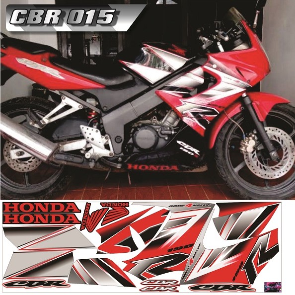 Striping variasi cbr 150r lama head lamp satu motif captain amerika. Striping Cbr Old All Varian Shopee Indonesia