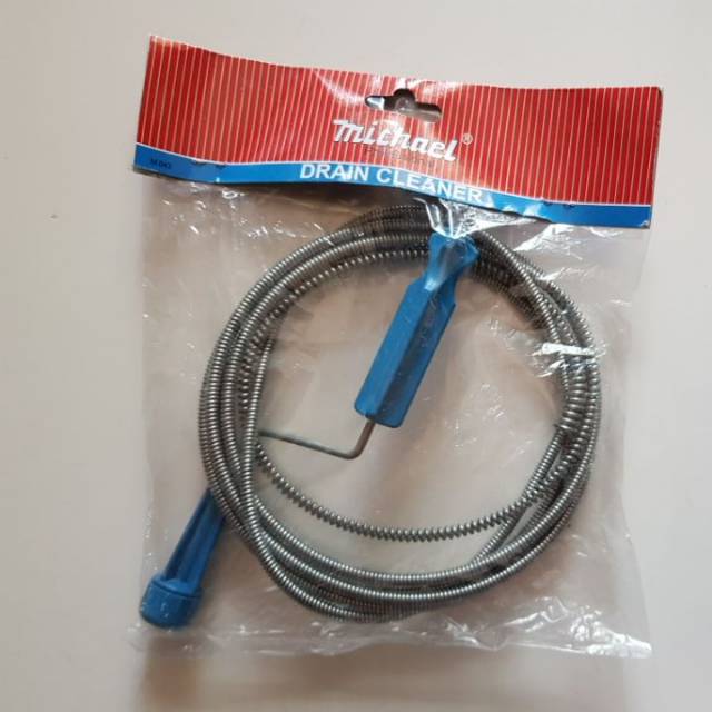 Sodokan pipa mampet pembersih selokan pipa drain cleaner kawat pembersih  alat pembersih 3 4 5 meter | Shopee Indonesia