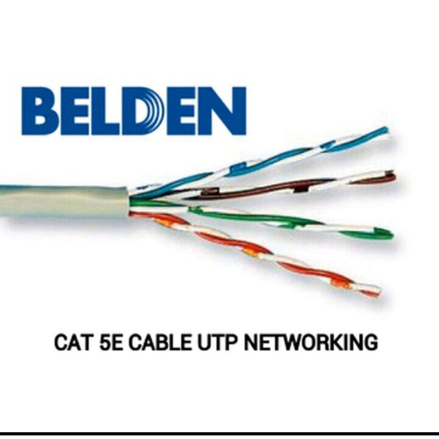 Ls simple cable / kabel utp cat 5e di tokopedia ∙ promo pengguna baru ∙ cicilan 0% ∙ kurir instan. Jual Cable Lan Belden Cat 5e Premium Kabel Lan Cat 5 Murah Indonesia Shopee Indonesia
