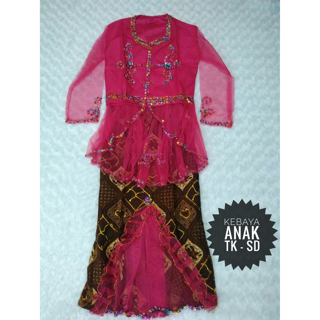 Selop anak beludru kebaya adat kartinian pengantin pagar ayu. Kebaya Anak Kebaya Gotik Termurah Shopee Indonesia
