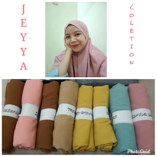 Kami yakinkan kepada anda dengan kualitas dan hasil produk kami. Hijab Bergo Mariam Variasi Warna Milo Kuning Kunyit Dusti Mocca Salem Shopee Indonesia