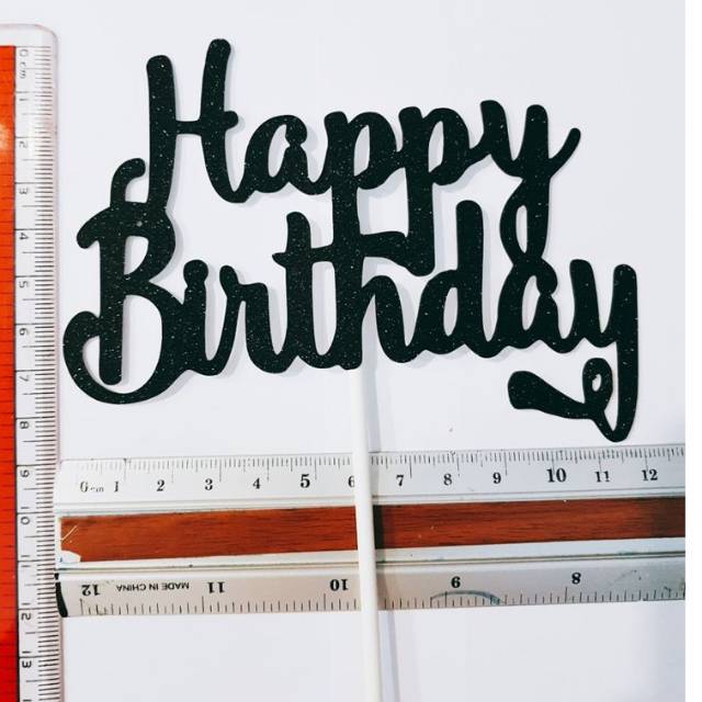 Jual beli ulang+tahun+hiasan+dinding+ online aman garansi shopee. Topper Kue Dekorasi Hiasan Kue Cake Tusukan Cake Kue Ucapan Selamat Ulang Tahun Happy Birthday Shopee Indonesia