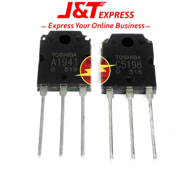Transistor Power 2sa1941 2sc5198 Toshiba