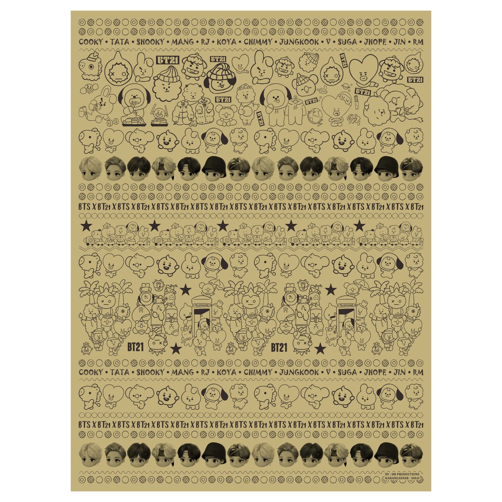Free delivery on your first order shipped by amazon. Wrapping Paper Kertas Pembungkus Kado Sampul Buku Fancy Motif Kpop Bt21 Bts Ukuran 45x60 Cm Termurah Shopee Indonesia