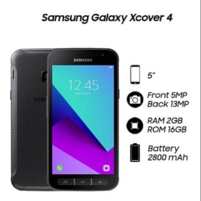 Jual Hp Samsung Galaxy Xcover 4 Resmi Sein 2 16 Nfc Water Resistant Jakarta Barat Store Tbr Jual Beli Samsung Xcover 4 Terbaru 2021 Tersedia Berbagai Pilihan Samsung Xcover 4 Harga Murah.