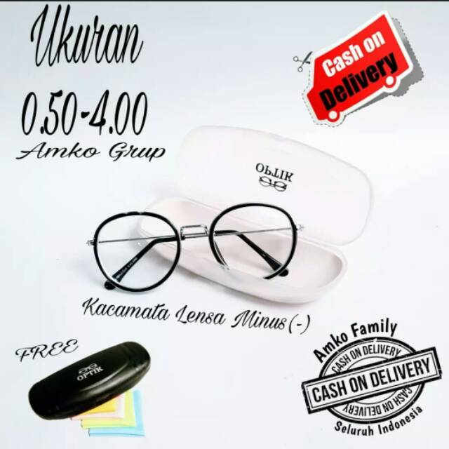 Frame kacamata minus,plus atau cylinder | Shopee Indonesia