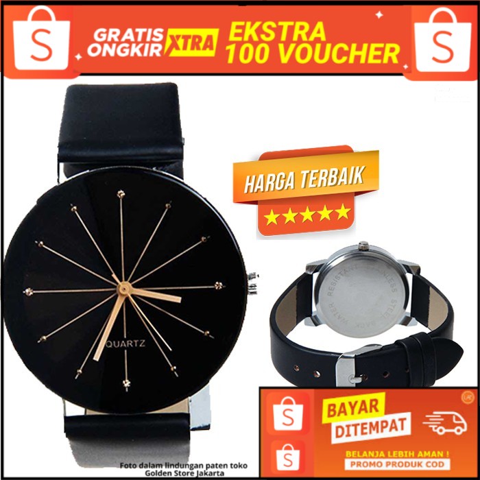 I just bought like seven things for fifteen dollars. Jual Jam Tangan Modern Minimalis Hitam Simpel Simple Elegan Jamtangan Jm Tngan Watches Tipis Kulit Unik Indonesia Shopee Indonesia