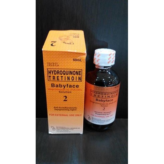 Fakta tentang hidrokuinon adalah zat ini memang sering digunakan untuk terapi pigmentasi bagi kulit kusam, melasma atau flek. Toner Rdl No 2 Rdl Hydroquinone Tretinoin Babyface Solution Shopee Indonesia