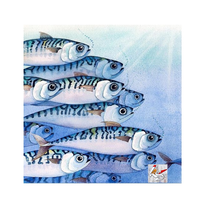 ∙ promo pengguna baru ∙ kurir instan ∙ bebas ongkir . Jual Lukisan Gerombolan Ikan Laut 100x120 Indonesia Shopee Indonesia