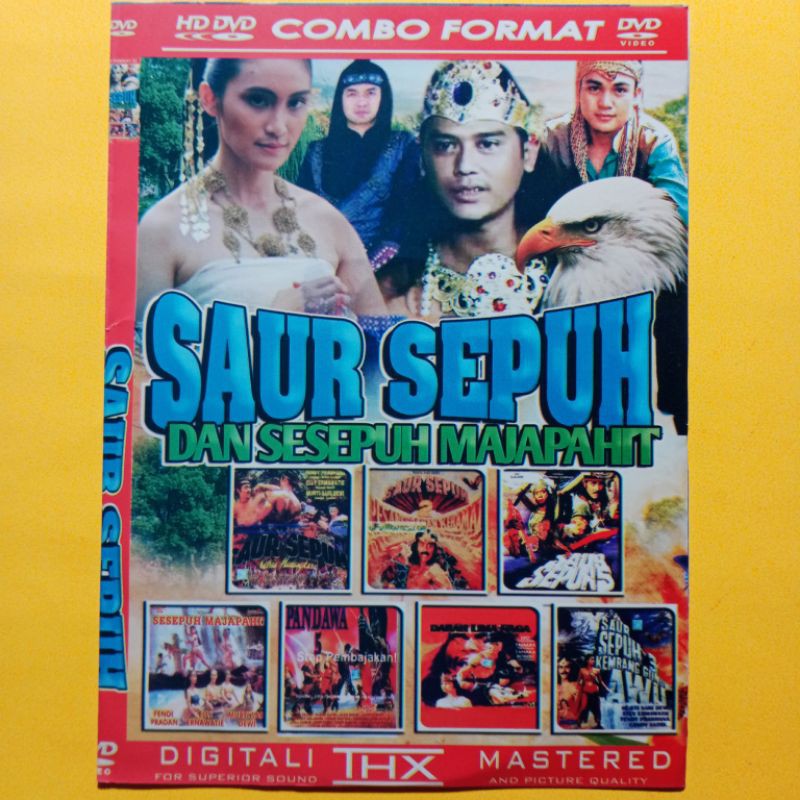 Jual Kaset Film Laga Indonesia Jadul koleksi SAUR SEPUH volume Terlengkap.  Indonesia|Shopee Indonesia