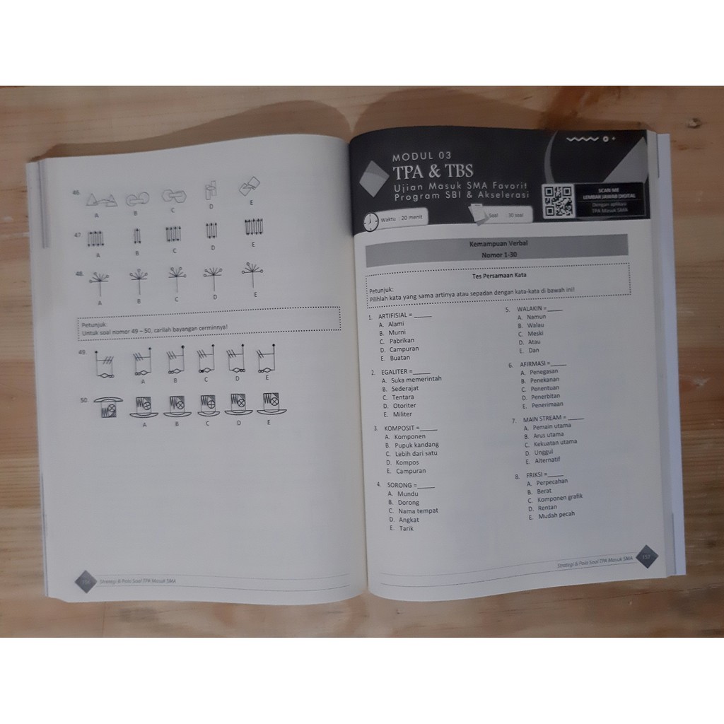 Contoh soal tes ipa masuk sma. Buku Tes Masuk Sma Strategi Pola Soal Tpa Masuk Sma Shopee Indonesia