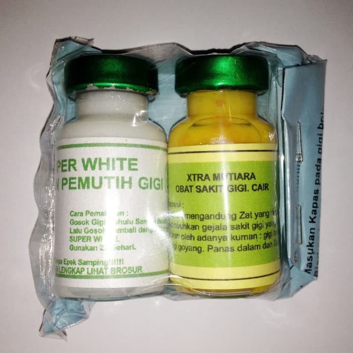 Obat Sakit Gigi Cairan Pemutih Gigi Satu Paket Shopee Indonesia