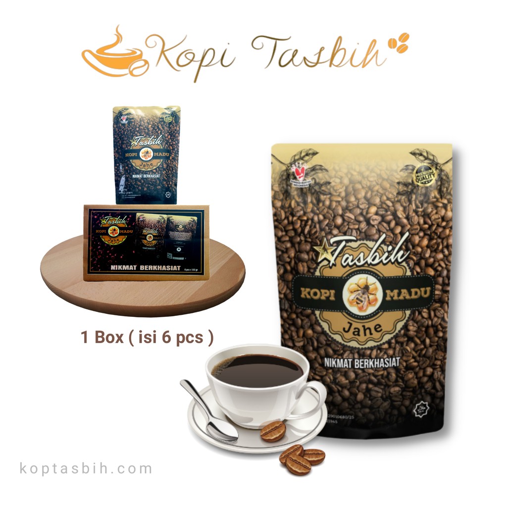 Jual KOPI TASBIH , KOPI SEHAT MENJAGA VITALITAS DAN KESEHATAN / KOPI  ROBUSTA MADU JAHE BERKUALITAS Indonesia|Shopee Indonesia