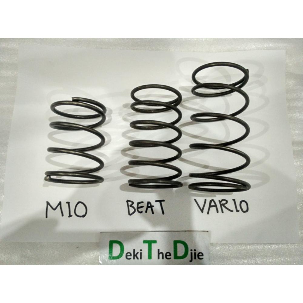 Perbedaan dari kedua roller vario yang berbeda generasi ini ada pada berat nya, yang 125 itu 18 g sedangkan yang 150 led hanya 15,5 g tiap rollernya, makanya . Per Cvt Oem Mio Fino Mio Soul Vario Beat Scoopy Shopee Indonesia