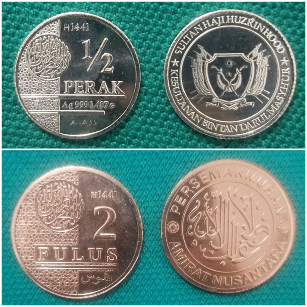 FULUS DAN 1/2 DIRHAM WAKALA/AMIRAT/KESULTANAN | Shopee Indonesia