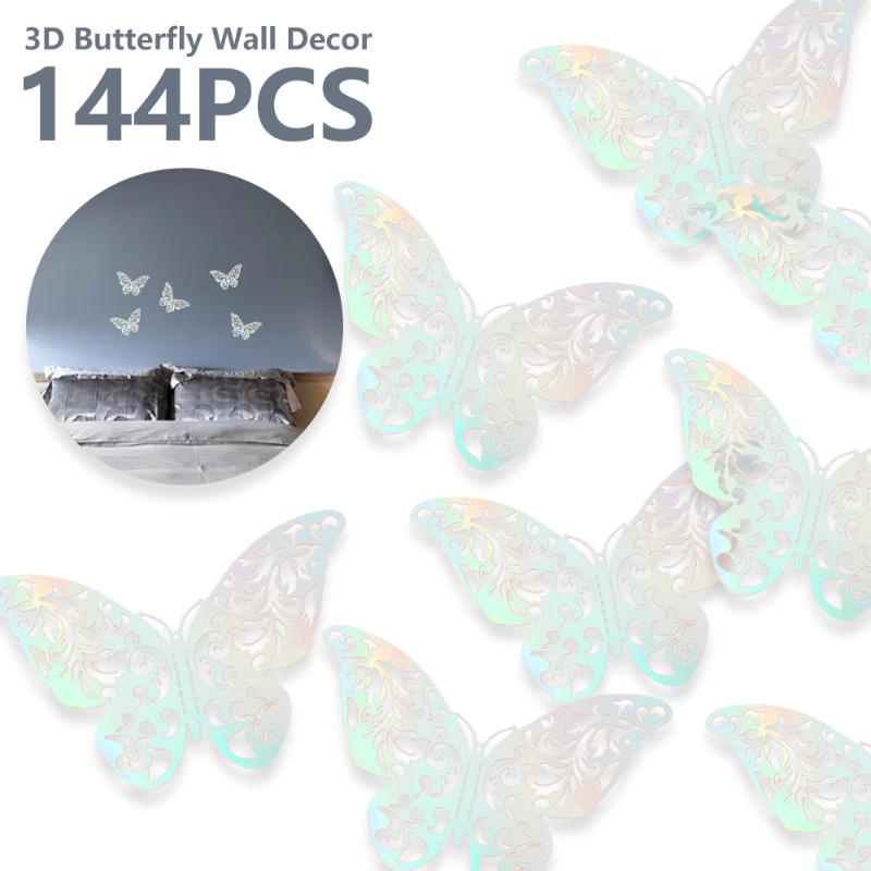 Brighten up a blank wall with these gorgeous 3d butterfly wall stickers. Harga 3d Wall Sticker Butterfly Terbaru Oktober 2021 Biggo Indonesia