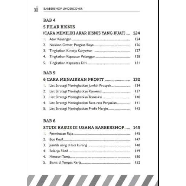 Best Seller Buku Barberundercover Book Paket Kunci Sukses Usaha