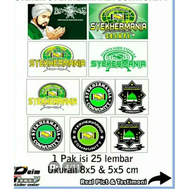 Wallpaper isn't a quick fix to hide bumpy walls, so you'll need to prepare the wall fi. Stiker Wallpaper Backdop Syekhermania Habib Syach Abdul Qodir Asegaf Shopee Indonesia