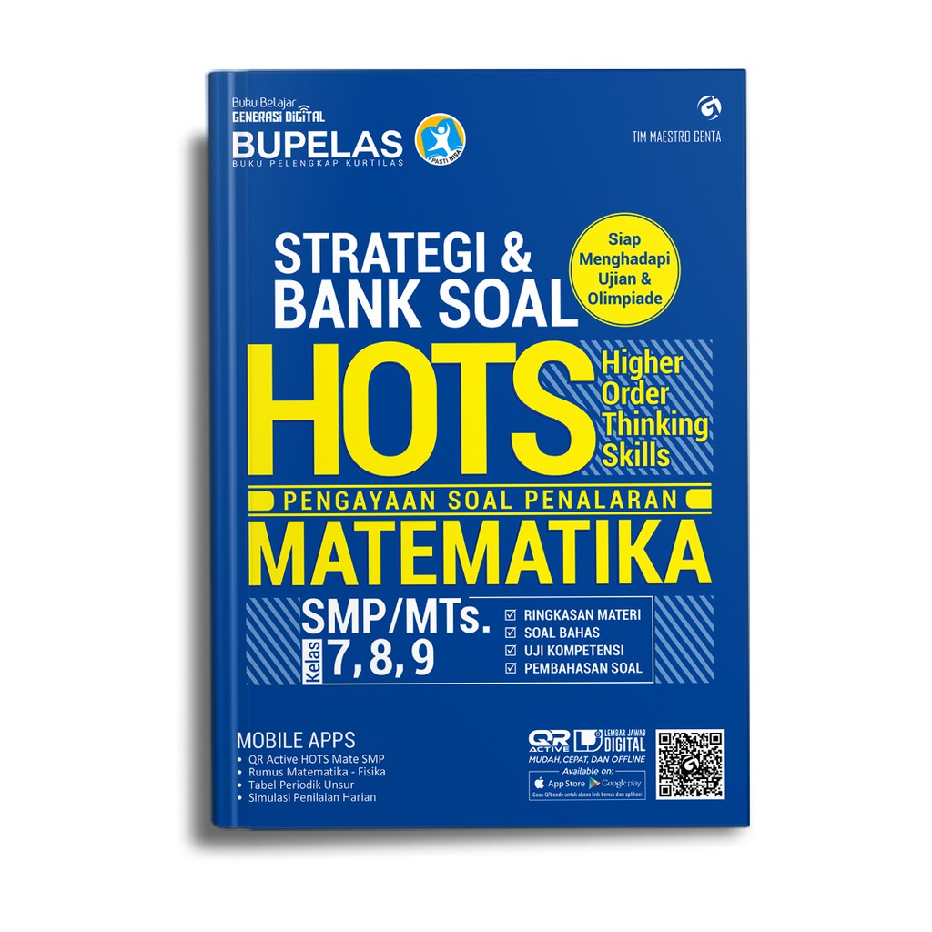 Pengukur hots matematika bagi siswa sekolah menengah pertama(smp) kelas vii semester. Buku Pelajar Smp Strategi Bank Soal Hots Matematika Smp 7 8 9 Shopee Indonesia