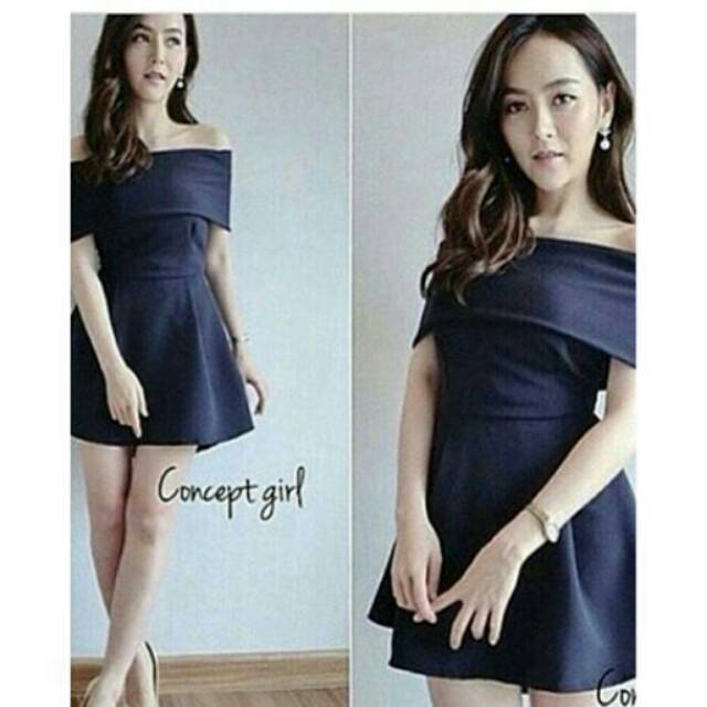 Sabrina Dress Dress Big Size Dress Jumbo Dress Murah Dress Pesta Shopee Indonesia