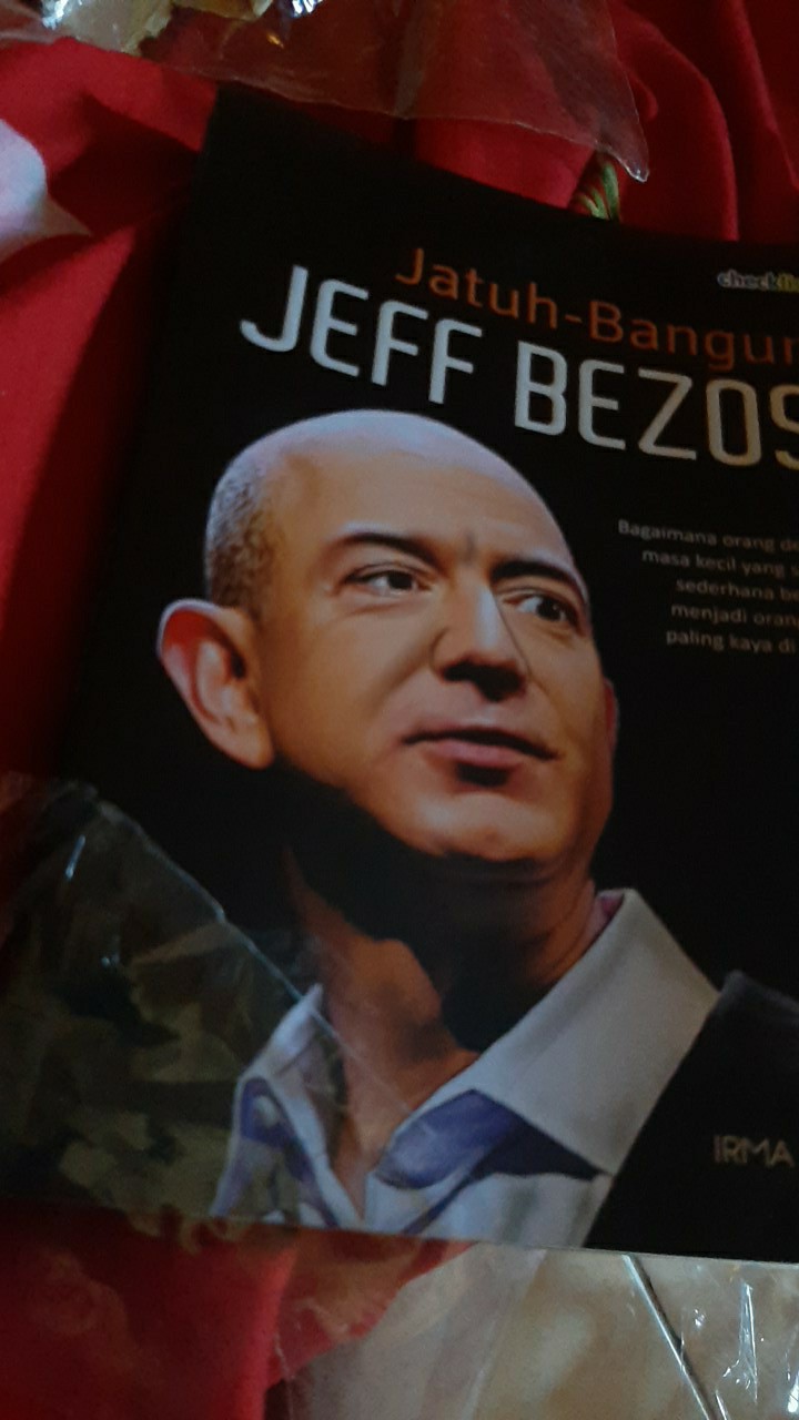 Buku Motivasi Biografi Jatuh-Bangun Jeff Bezos | Shopee Indonesia