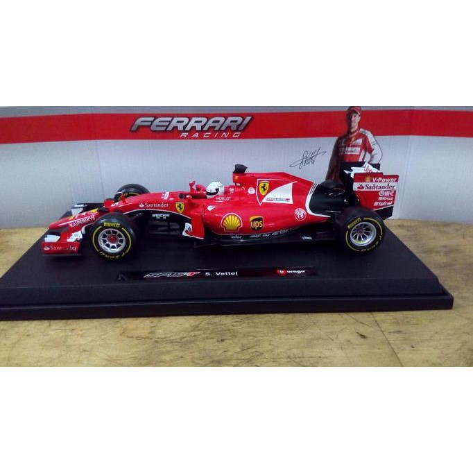 Murah Diecast Miniatur Mobil Formula One F1 Ferari Sebastian Vettel Hot List