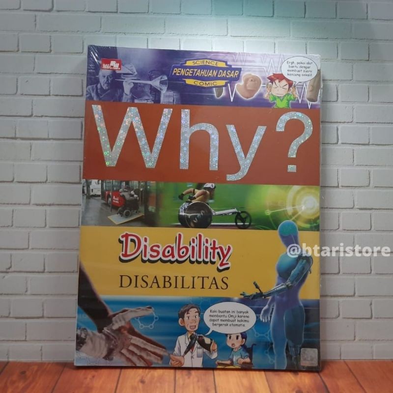 buku anak Komik Pendidikan WHY - DISABILITY | Shopee Indonesia