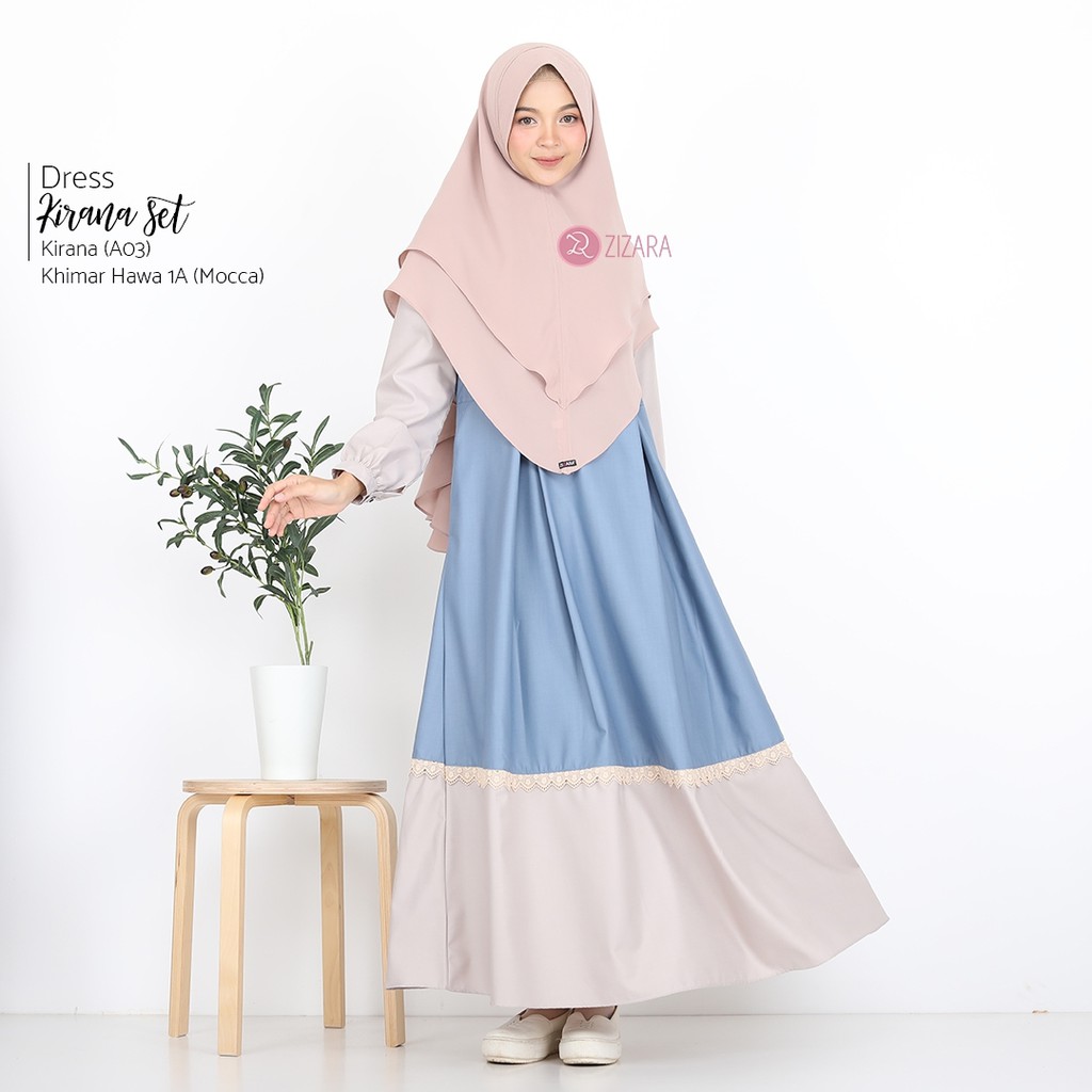 Kirana Set Dress Gamis Terbaru Original By Zizara Shopee Indonesia