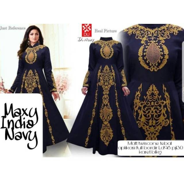 Toke Baju Ags Maxy India Gamis India Bordir Gamis Syari Asdf