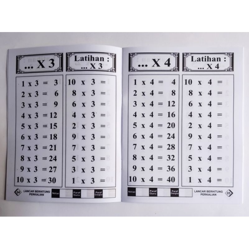 Beli eks soal les kumon matematika level c di bandung,indonesia. Buku Belajar Berhitung Lancar Berhitung Penambahan Pengurangan Perkalian Dan Pembagian Shopee Indonesia