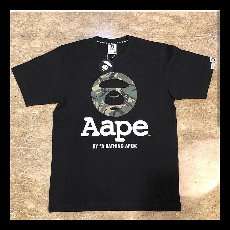 Free shipping & returns available. Jual Promo Aape Tee By A Bathing Ape 100 Authentic Kaos Cowok Murah Indonesia Shopee Indonesia
