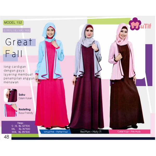 Baju Gamis Kaos Muslimah Mutif 152 Shopee Indonesia