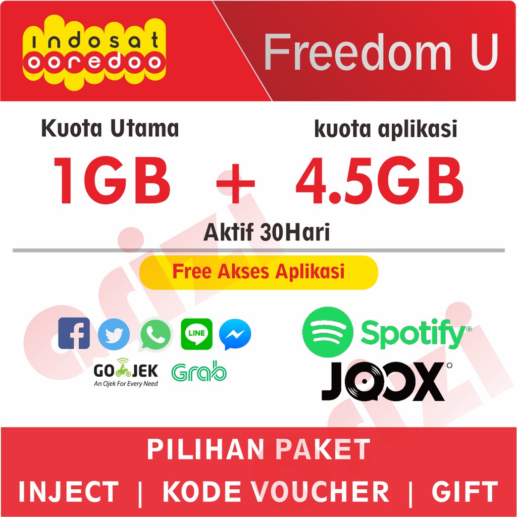Sebagian orang berupaya mencari cara mendapatkan kuota gratis untuk memenuhi kebutuhan internet mereka. Kuota Gratis Indosat 1 Gb 3 Hari / Yang terakhir kalian akan mendapatkan gratis internet 1 gb ...