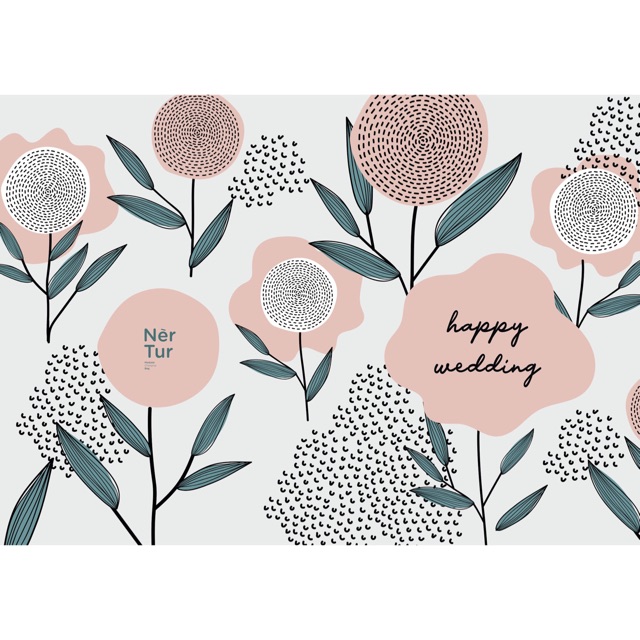 NerTur — Greeting Card / Kartu Ucapan Pernikahan Happy Wedding | Shopee  Indonesia