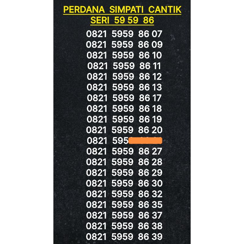 Sms24.me provide free indonesia phone number, receive sms online indonesia, free indonesia temporary mobile number for verification code, you can use free . Jual Nomor Simpati Cantik Simple Bisa Sakti Combo 15gb 75rb Free Sms Tlp Hoky Indonesia Shopee Indonesia