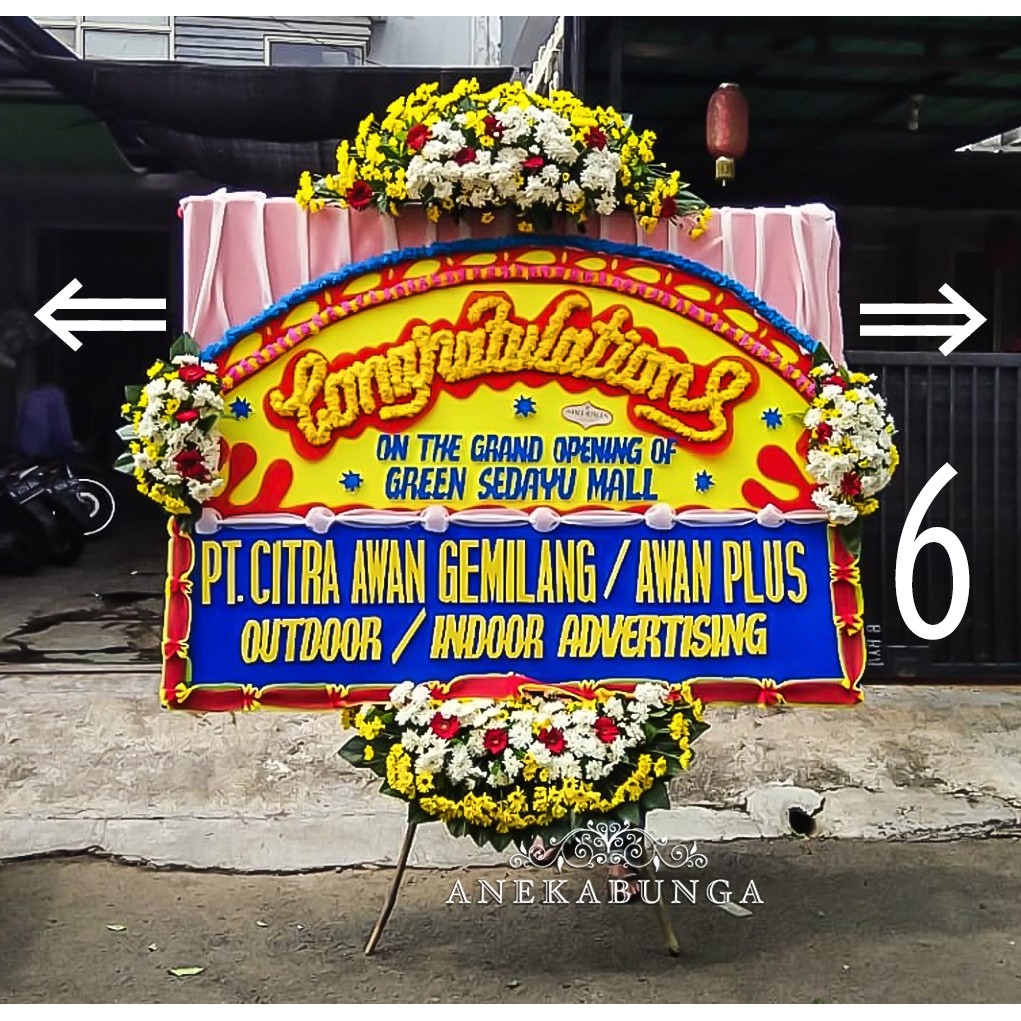 Bunga Papan Stick Werk Flower Ucapan Selamat Sukses Pembukaan Toko Grand Opening Congratulations Box Indonesia Bunga ucapan selamat mampu menyampaikan pesan yang indah berupa harapan sukses di masa mendatang.