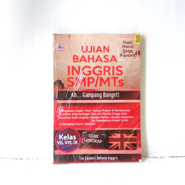 Kondisi itu menunjukkan bahwa banyaknya sumber atau materi bahasa inggris yang anda miliki tidak menjamin anda bisa . Buku Ujian Bahasa Inggris Smp Mts Kelas 7 8 9 Edisi Lengkap Shopee Indonesia