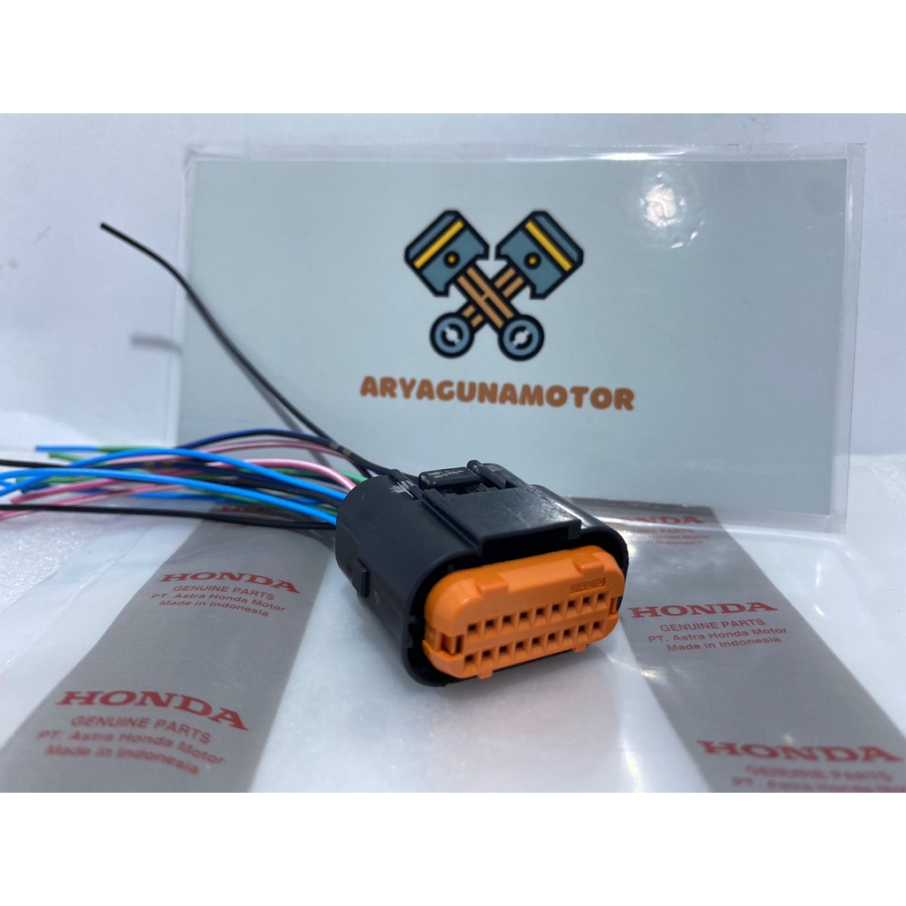 Jual kabel soket cdi ecu vario 110 karbu honda original kabel 18 full