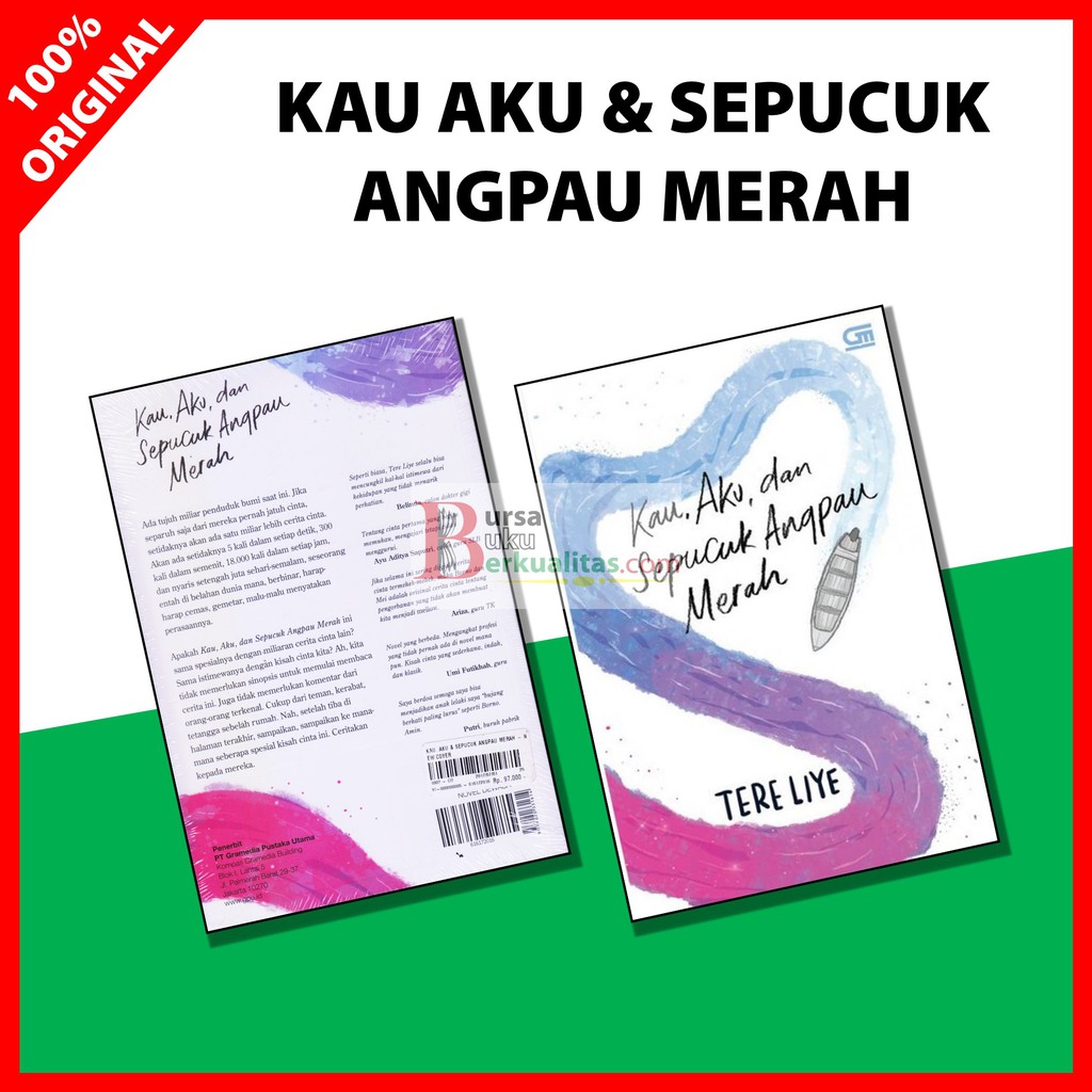 500 gr sinopsis ada tujuh miliar . Kau Aku Dan Sepucuk Angpau Merah Karya Tere Liye Shopee Indonesia