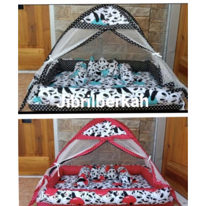 Dilengkapi 1 pc bantal dan 2 pcs guling bayi. Jual Kasur Bayi Kolam Tenda Terbaru Panda Indonesia Shopee Indonesia